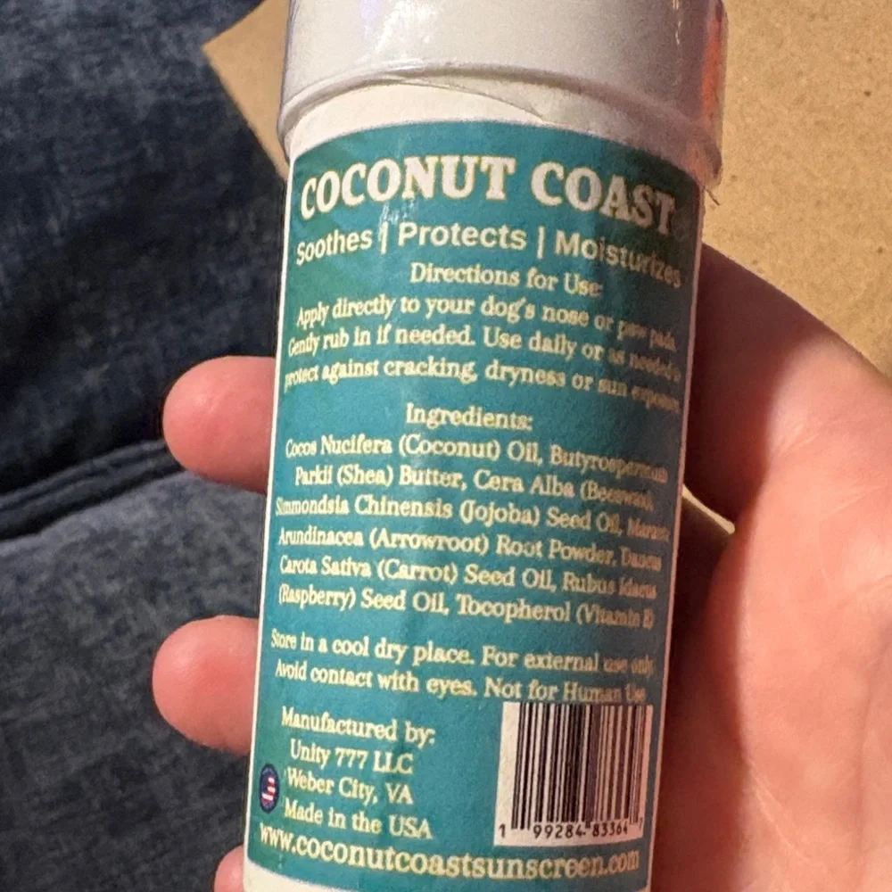 Coconut Coast Paw & Nose Balm